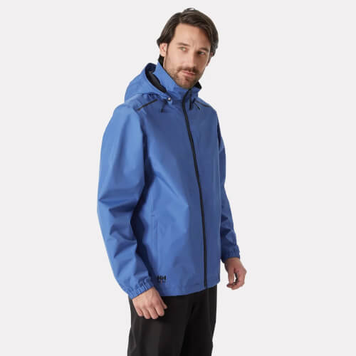 71261 Manchester 2.0 blauwe softshell werkjas