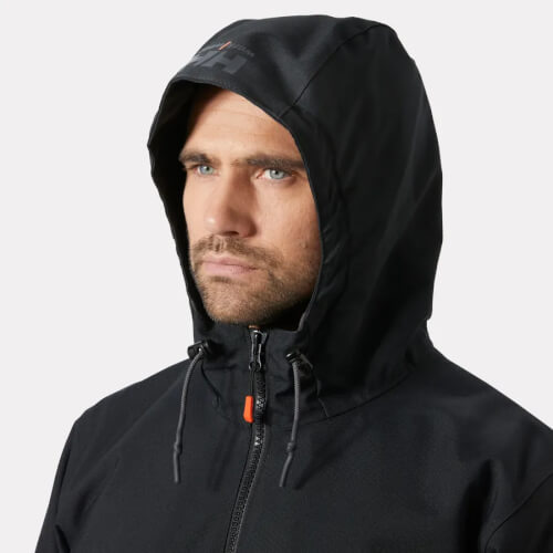 73290 Oxford zwarte winterjas