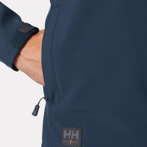 74230 Kensington navy softshell werkjas