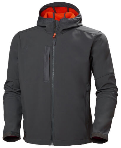 Helly Hansen 74230 Kensington grijze softshell werkjas