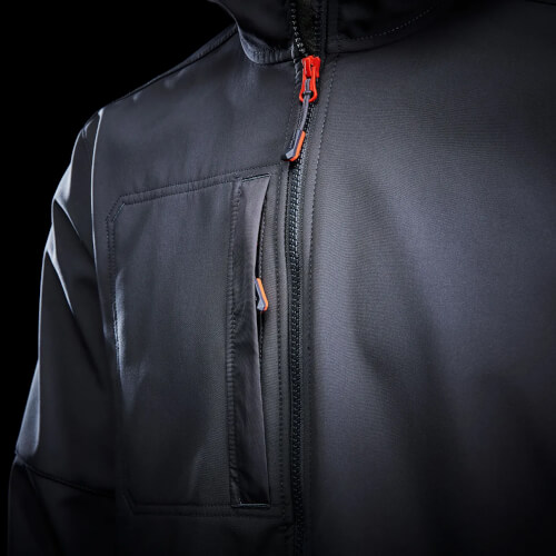 74230 Kensington grijze softshell werkjas