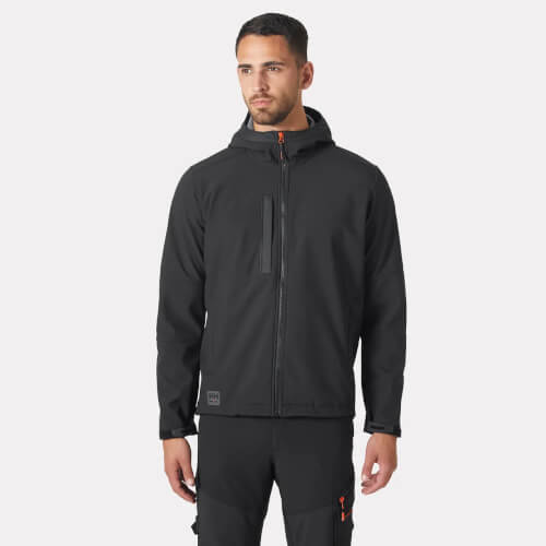 74230 Kensington zwarte softshell werkjas