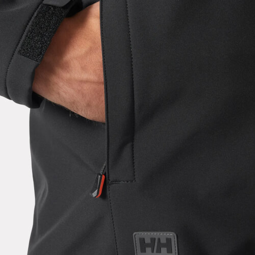 74230 Kensington zwarte softshell werkjas