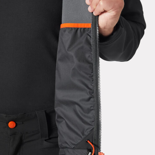 74230 Kensington zwarte softshell werkjas