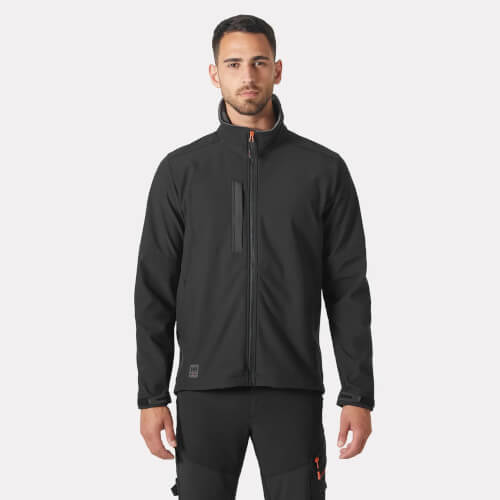 74231 Kensington zwarte softshell werkjas