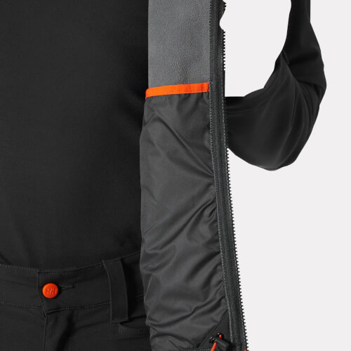 74231 Kensington zwarte softshell werkjas