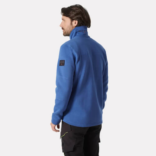 72250 Kensington blauwe fleece werkjas