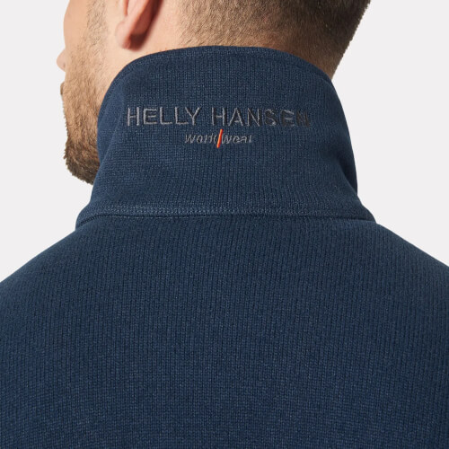 72250 Kensington marineblauwe fleece werkjas