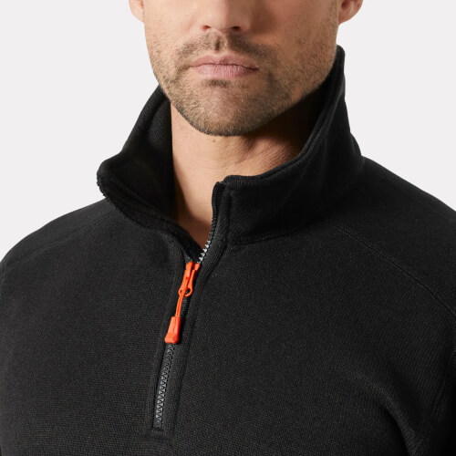 72251 Kensington zwarte fleecetrui