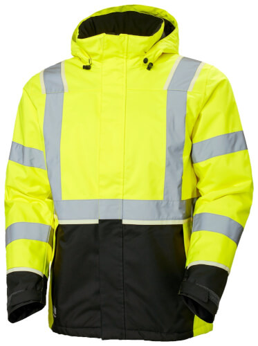 Helly Hansen 71355 UC-ME fluo gele winter werkjas