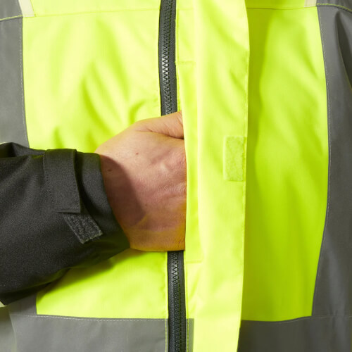 71355 UC-ME fluo gele winter werkjas