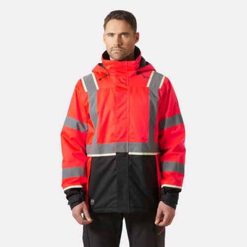 71355 UC-ME fluo rode winter werkjas
