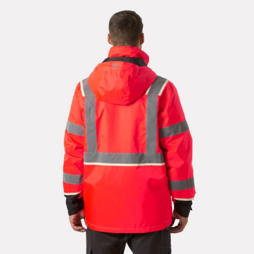 71355 UC-ME fluo rode winter werkjas