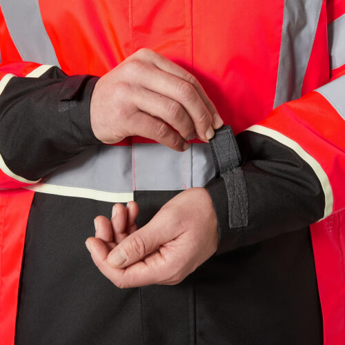 71355 UC-ME fluo rode winter werkjas