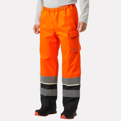 71456 UC-ME fluo oranje winter werkbroek
