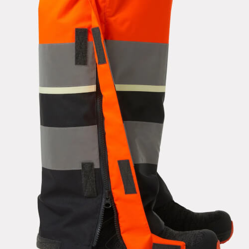 71456 UC-ME fluo oranje winter werkbroek