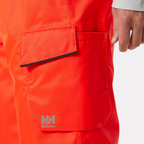 71456 UC-ME fluo rode winter werkbroek