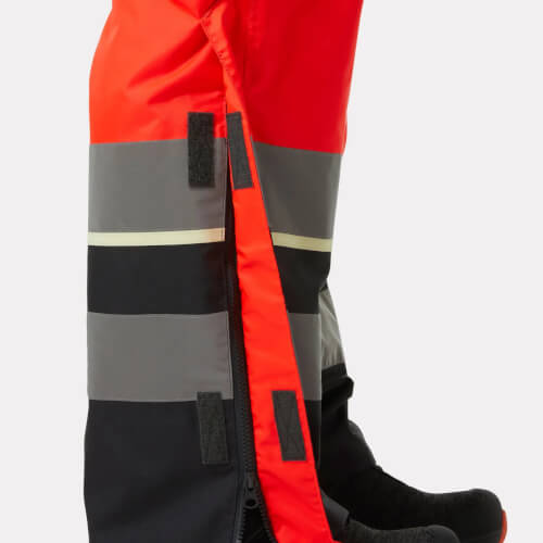 71456 UC-ME fluo rode winter werkbroek