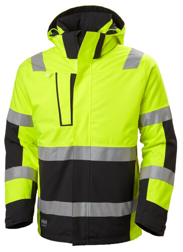 Helly Hansen 71392 Alna 2.0 fluo gele winter werkjas