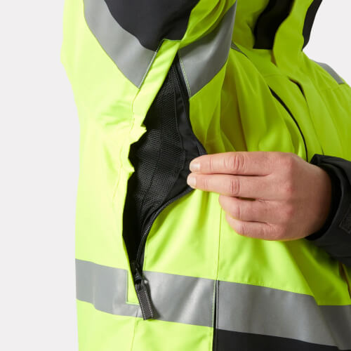 71392 Alna 2.0 fluo gele winter werkjas