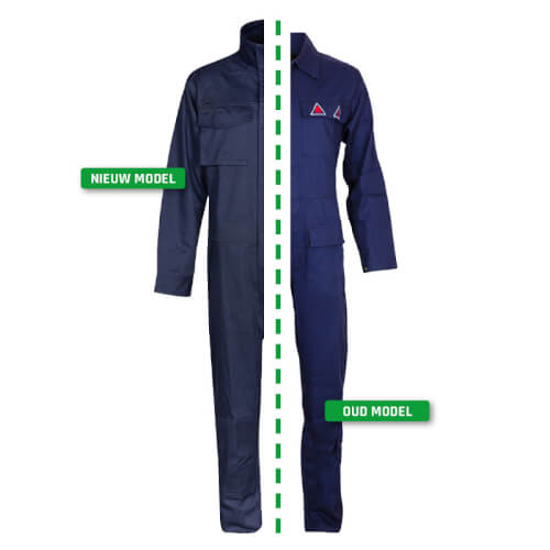 Malia 5320 blauwe werkoverall