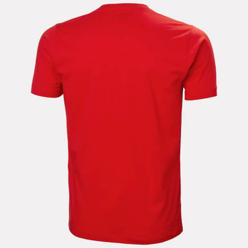 Helly Hansen 79161 Classic rood 220 T-shirt achterzijde