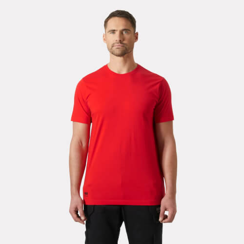 Helly Hansen 79161 Classic rood 220 T-shirt voorzijde