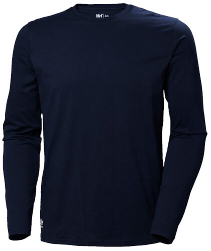 Helly Hansen 79169 Classic marineblauw longsleeve shirt