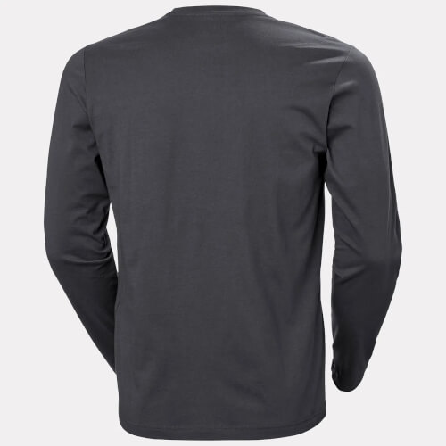 79169 Classic donkergrijs longsleeve shirt