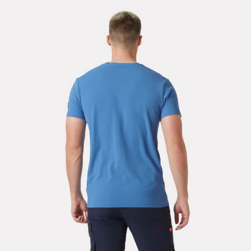 79249 Tech blauw T-shirt