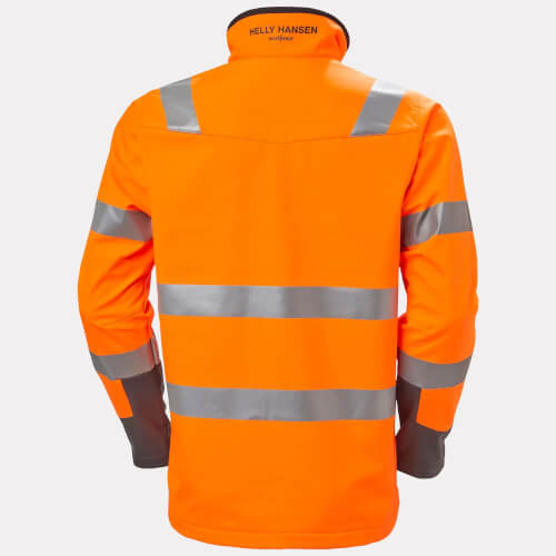 74095 Alna 2.0 fluo oranje softshell werkjas