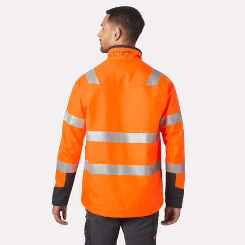 74095 Alna 2.0 fluo oranje softshell werkjas