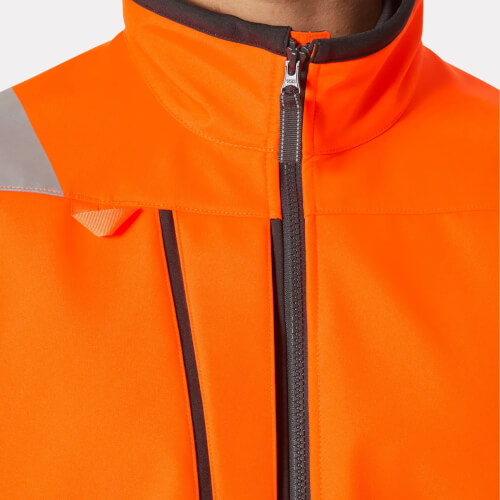 74095 Alna 2.0 fluo oranje softshell werkjas