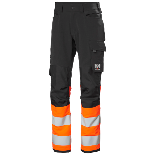 Helly Hansen 77340 Alna 4X Connect fluo oranje werkbroek