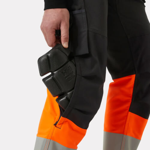77340 Alna 4X Connect fluo oranje werkbroek