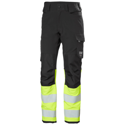 Helly Hansen 77340 Alna 4X Connect fluo gele werkbroek