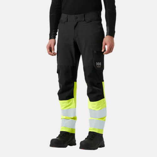 77340 Alna 4X Connect fluo gele werkbroek