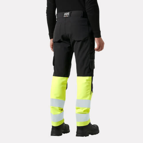 77340 Alna 4X Connect fluo gele werkbroek