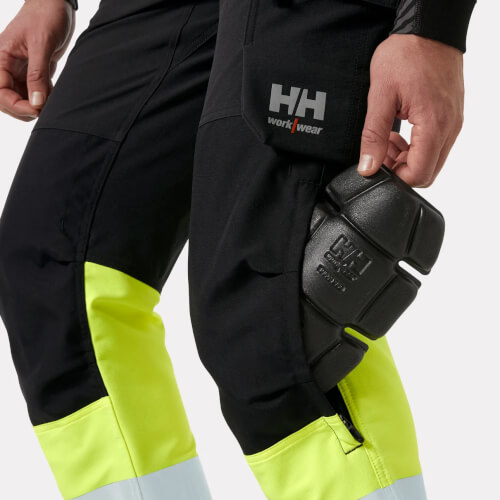 77340 Alna 4X Connect fluo gele werkbroek