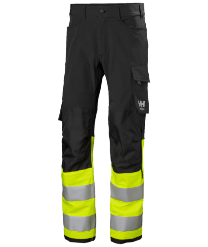Helly Hansen 77429-369 Alna 4X fluo gele werkbroek
