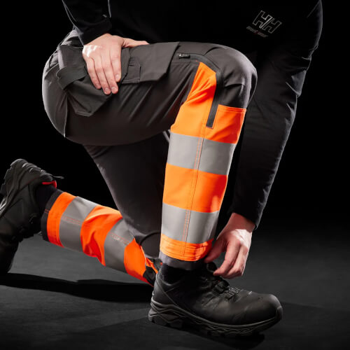 77427 Alna 4X fluo oranje werkbroek