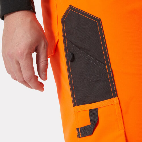 Helly Hansen 77549-269 Alna 4X werkbroek met bretels duimstokzak