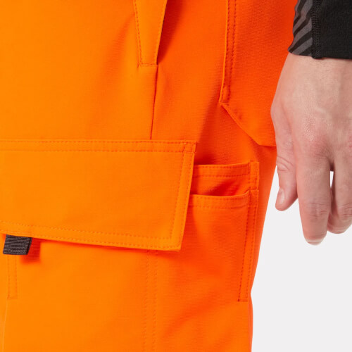 Helly Hansen 77549-269 Alna 4X werkbroek met bretels dijbeenzak