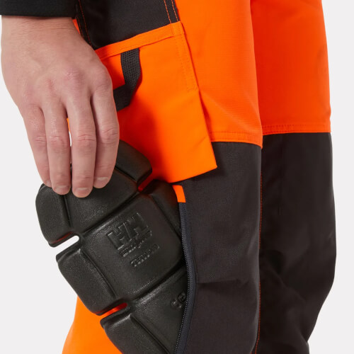 Helly Hansen 77549-269 Alna 4X werkbroek met bretels kniezak