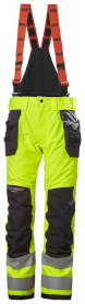 Helly Hansen 71493 369 Alna 2.0 fluo gele werkbroek met bretels