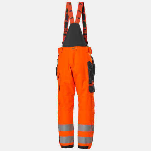 71493 Alna 2.0 fluo oranje werkbroek met bretels