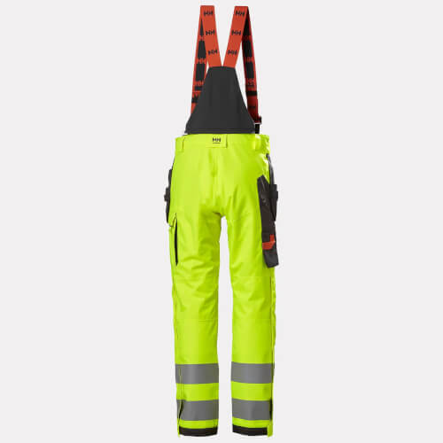 71493 Alna 2.0 fluo gele werkbroek met bretels