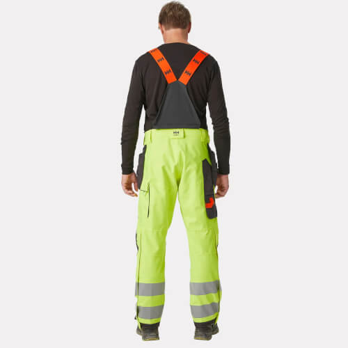 71493 Alna 2.0 fluo gele werkbroek met bretels