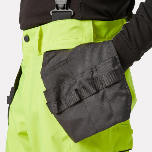 71493 Alna 2.0 fluo gele werkbroek met bretels