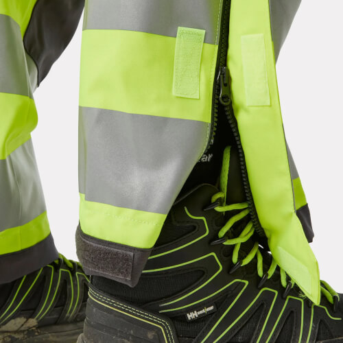 71493 Alna 2.0 fluo gele werkbroek met bretels